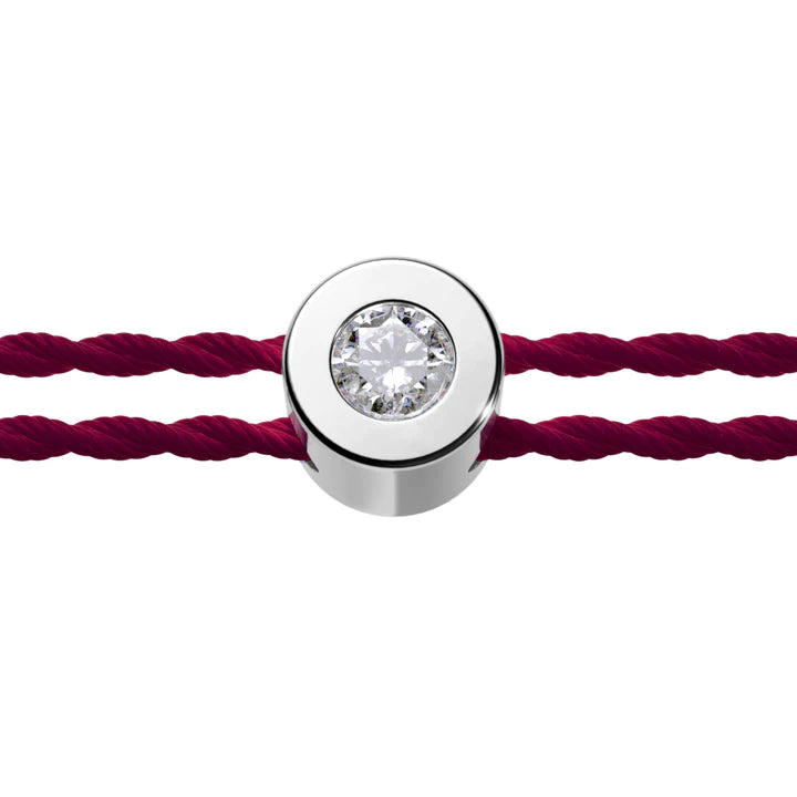 Parisian Solitaire Silver and Diamond