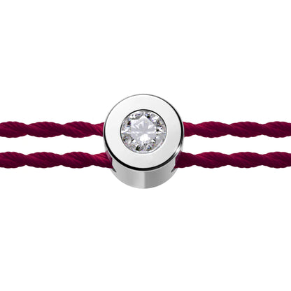 Parisian Solitaire Silver and Diamond