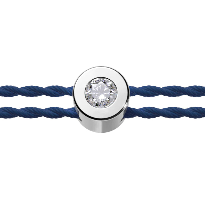 Parisian Solitaire Silver and Diamond